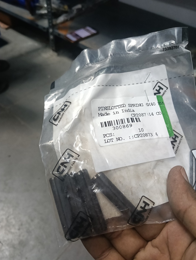 300869-PINSLOTTED SPRING 6X40 HVY PL