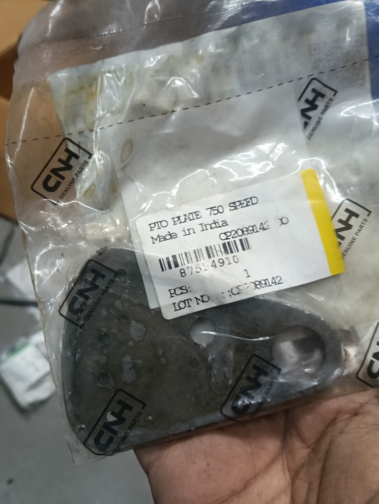 87554910-PTO PLATE 750 SPEED