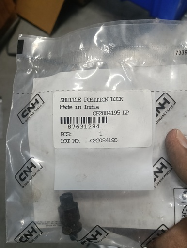 [87631284] 87631284-SHUTTLE POSITION LOCK