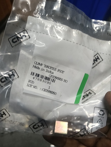 [47883090] 47883090-CLAMP THROTTLE FOOT